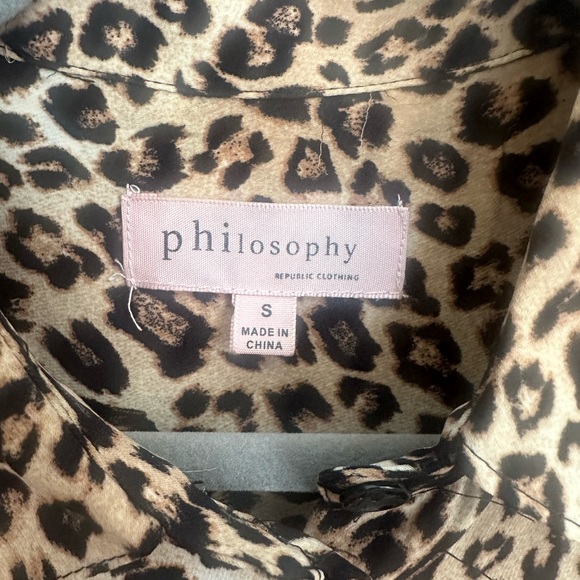 PHILOSOPHY button up blouse - Picture 5 of 9